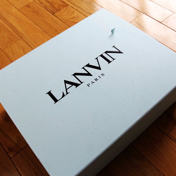 BNWT AW23 LANVIN CURB XL LOW TOP SNEAKERS CACAO 40 & 41 & 42 - Picture 6 of 12